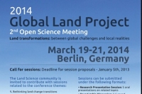 Global Land Project: 2014 Open Science Meeting 