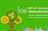 BIT&#039;s 6th Annual International Conference of Environment-2016 (ICE-2016)