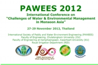 Challenges of Water &amp; Environmental Management in Monsoon Asia