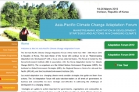 Asia-Pacific Climate Change Adaptation Forum